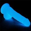Világítós dildó tapadótalpas 7.0 lumino play silicone
