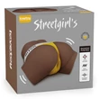 Vibrátoros vagina és ánusz Streetgirl's Sensation Pulse (brown) II
