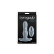 Távirányítós lökő vibrátoros anális vibrátor - Renegade Gemini gray