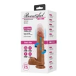 Lökő és forgó funkciós letapasztható vibrátor 21 cm - Beautiful Abel 7,5" vibrating dildo