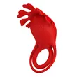 Tölthető vibráló péniszgyűrű Pretty Love vibrant penis ring ruben red