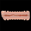 Realisztikus vagina és ánusz maszturbátor Virgin-skin blowout double side stroker vagina and anus