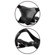 Felköthető heveder dildóval Comfy silicone body dock kit black/ dark brown