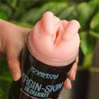 Realisztikus vagina és ánusz maszturbátor Virgin-skin blowout double side stroker vagina and anus