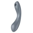 Három izgatású vibrátor Curvy trinity 1 kékesszürke 17,5 cm