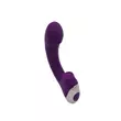 Léghullámos csiklóizgatós G-pontos vibrátor Titanz 8" silicone rechargeable vibrator in purple