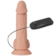 Realisztikus letapasztható vibrátor távirányítóval - Beautiful Catoblepas 20,6 cm
