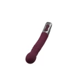 G-pontos vibrátor Titanz 8" silicone rechargeable vibrator in rubine red
