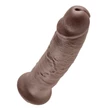 Letapasztható dildó 10" cock  brown