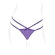Bugyiba rejtett távirányítós vibrátor Petite panty thrill-her purple