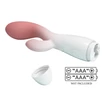 Csiklókaros vibrátor Pretty Love Brigthy pink/white