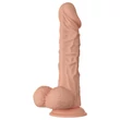 Realisztikus herés világos dildó Beautiful Buraq 24 cm