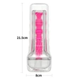 Fluoreszkáló vagina maszturbátor 8.5 lumino play rózsaszín ragyogás 21,5 cm