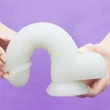 Szilikon műpénisz 8.0'' lumino play silicone dildó