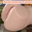 Vagina és ánusz maszturbátor Olga ass masturbator