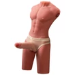 Férfi torzó maszturbátor Jason body ass masturbator and dildo thrusting