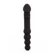 Anál kettős vibrátor X-men double-end vibrating butt plug fekete 20 cm