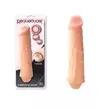 Vibrátoros pénisz 20 cm - Real seducer flexible vibrating dong