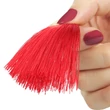 Bojtos mellbimbó bilincs piros Tassel nipple clamp