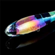 Üvegdildó Twilight Gleam Glass Dildo- Double Delight