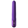 Lökő vibrátor nyelves csiklóizgatóval - Fantasy For Her Super Sonix Thruster purple