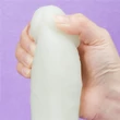 Szilikon műpénisz 8.0'' lumino play silicone dildó