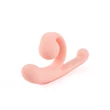 Rugalmas nyúlvibrátor magic snail rózsaszín