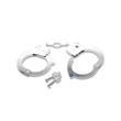 Bilincs csuklóra kezdőknek Official handcuffs  silver
