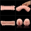Realisztikus vagina és ánusz maszturbátor Virgin-skin blowout double side stroker vagina and anus