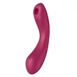 Három izgatású vibrátor Curvy trinity 1 piros