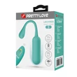 Távirányítós vibrációs tojás Pretty love lechies green