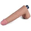 Realisztikus vibrátor 25 cm Real softee rechargeable vibrating dildo (testszínű)