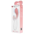 Csiklókaros vibrátor Pretty Love Brigthy pink/white