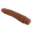 Realisztikus vibrátor Barbara dybbuk realistic multi-speed vibrator 9,5 " brown