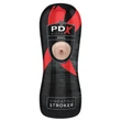 Maszturbátor vibrációs Vibrating anal stroker  light/black