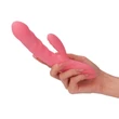 Csiklóizgatós tolomozgásos tölthető vibrátor Avery strawberry pink