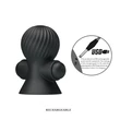 Vibrációs bimbószívó Pretty Love Nipple sucker black