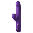 Lökő vibrátor nyelves csiklóizgatóval - Fantasy For Her Super Sonix Thruster purple