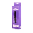 Anál kettős vibrátor X-men double-end vibrating butt plug fekete 20 cm