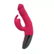 Csiklókaros G-pontos vibrátor Titanz 7" silicone rechargeable vibrator in pink