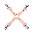 Kötöző Pink organosilicon hogtie műbőr