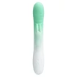 Csiklókaros nyuszi vibrátor Pretty Love Cerberus green/white