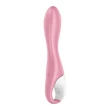 Pumpálható vibrátor g-pont izgatásra Air pump vibrator 2 light red