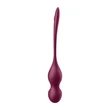 Gésagolyó vibrációs applikációs Love birds vary connect app wine red