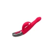 Csiklókaros G-pont vibrátor tölthető Titanz 8.5" silicone rechargeable vibrator in pink