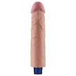 Realisztikus vibrátor 9.5" real softee rechargeable vibrating dildo(flesh)