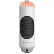 Maszturbátor vibrációs vagina Mega grip vibrating stroker pussy  white/black/light
