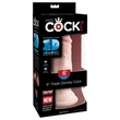 Letapasztható realisztikus dildó 6" triple density cock light