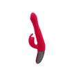 Csiklókaros G-pont vibrátor tölthető Titanz 8.5" silicone rechargeable vibrator in pink