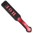 Mélynyomott mintás műbőr paskoló 38 cm - Rebellion Reign paddle "hoe"